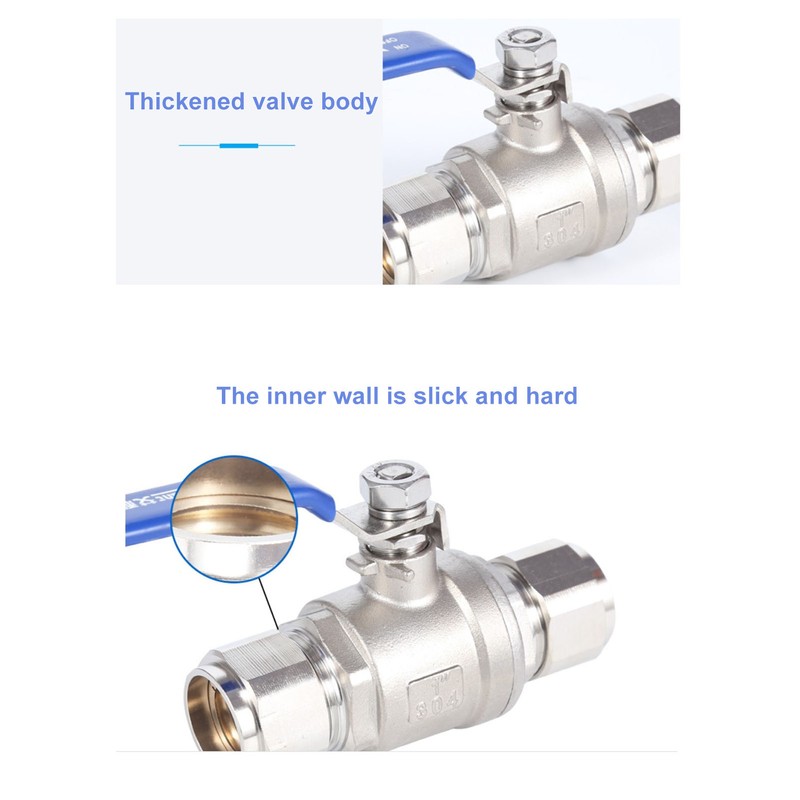 1 1/4in DN32 Thread Ball Valve 1000WOG Nominal Working Pressure