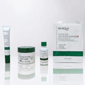 Kit Anti Acné Bioaqua Ácido Salicílico Tratamiento Facial