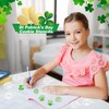 Qumenan 56 Pcs Reusable St Patrick's Day Cookie Stencils Small
