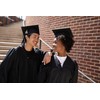 Black Cap and Gown with Matte Finish, Renowned Quality &