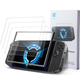 RGEEK 3-Pack Legion Go Screen Protector, Ultra HD Glass Protector 9H Hardness with Easy Install Frame Scratch Resistant Tempered Glass for Lenovo Legion Go, Come with Toolkits