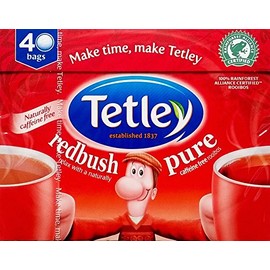 Tetley Redbush Tea Bags - 3 x 40's