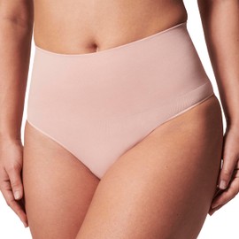 SPANX Shapewear for Women Everyday Shaping Tummy Control Panties Boyshort, Vintage Rose