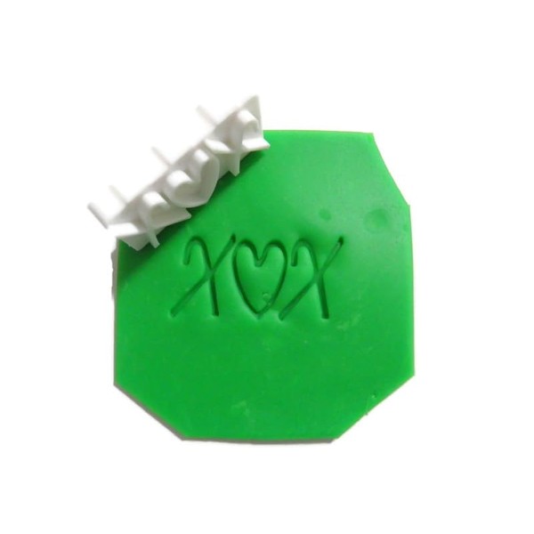 XOX Stamp Many uses pottery soap making fondant