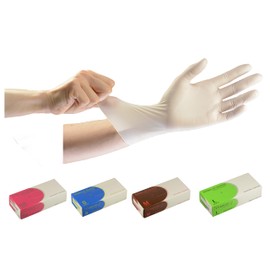 First Rate Nitrile PF Glove (White) FR-858 (L)100 Maiiri