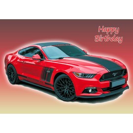 Car Birthday Card