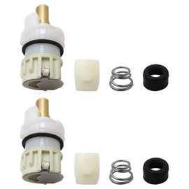 RP25513 Faucet Stem Assembly Replacement Kit for Two Handle Faucet Repair Kit with Cartridge RP4993 Seats Springs, 2 Pack by YTXXDEUS