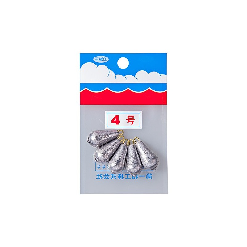 Daiichi Seiko Pack Omolinas Type Weight No. 4 Fishing
