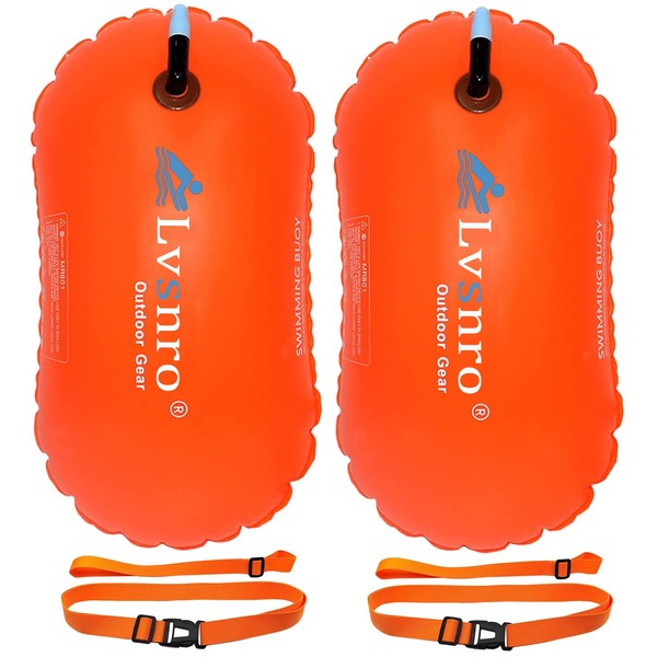 Swim Buoy Float – 2 Pack Swimming Safety Bubble with