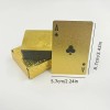 Las Cartas De Lujo En El Reloj De Oro Cool