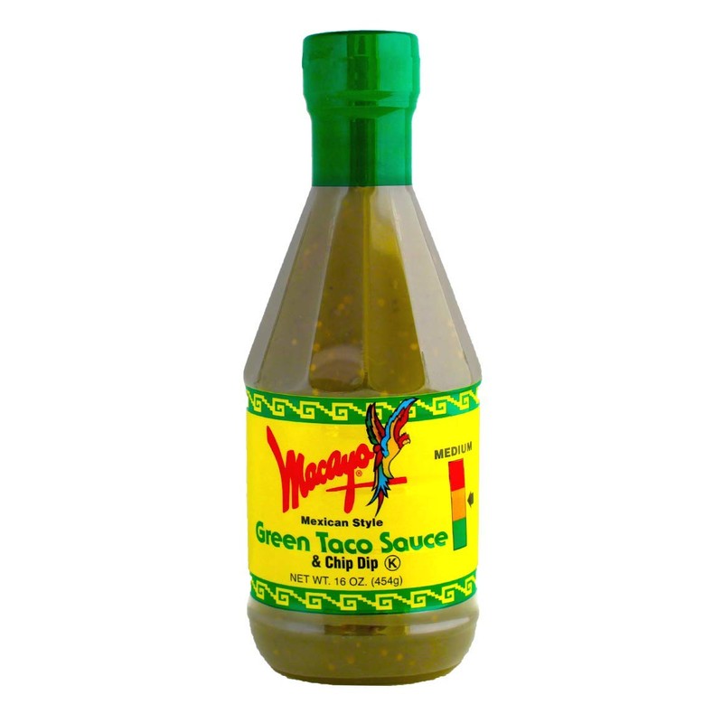 Macayos Mexican Style Taco Sauce & Chip Dip 16oz -