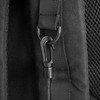 Plastic Carabiner Hooks, Pack of 12, in Black, for Diameter