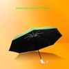Levoberg Children's Automatic Pocket Umbrella with Reflective Stripes, Waterproof and