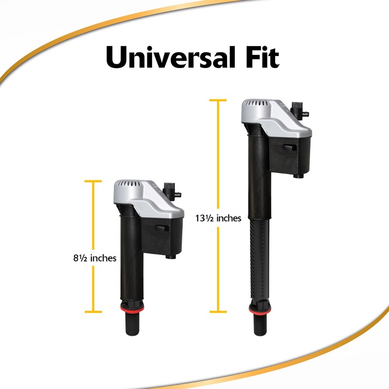 Korky QuietFILL Platinum Toilet Fill Valve - Universal Fits 99%