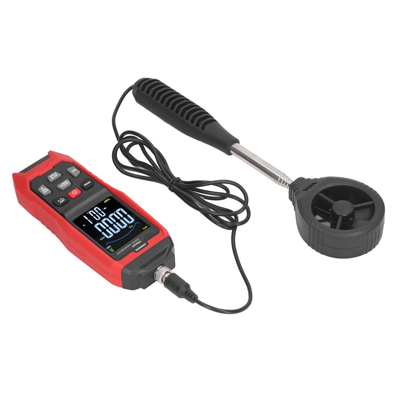 Portable Digital Anemometer Handheld Air Flow Velocity Tester Wind Speed