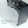 ALAMENGDA V500 Mini Portable M-ATX/ITX Computer Case, MINI-Tower CASE, Full