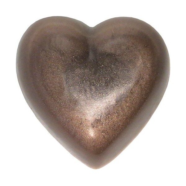 Heart Soap by Eclectic Lady, Frankincense And Myrrh, Antique Silver, 3 oz Bar