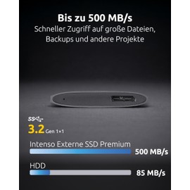 Intenso 1.8 Inch External SSD Premium Edition 1 TB