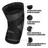 2pcs Rodilleras Elásticas Deportivas Compresion Para Gym