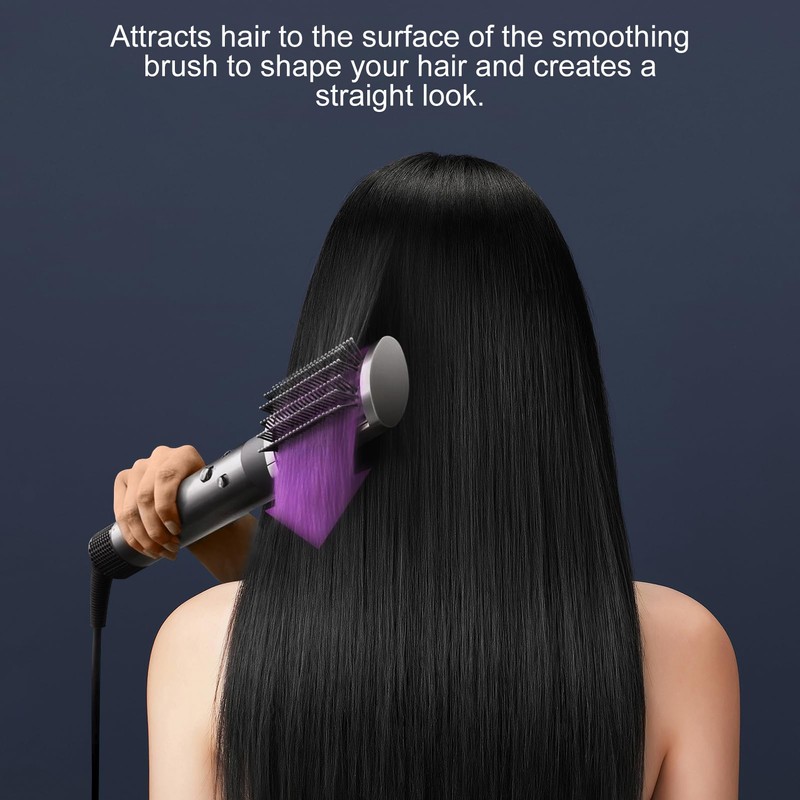 Dyson Fixed Straightening Brush for Airwrap Styler, Suitable for Curl