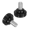 sourcing map 2pcs Knurled Clamping Knobs M10 x 16mm Metric