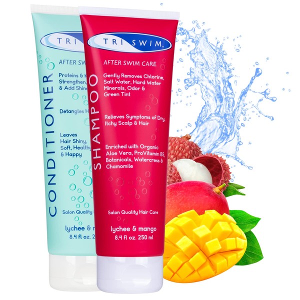 TRISWIM Swimmers Chlorine Removal After Swim Bundle | Vegan &