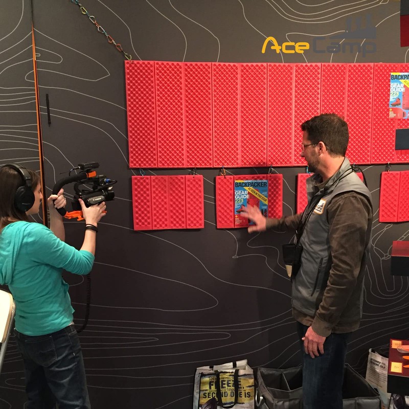 AceCamp 2パック バックパッキング用シッティングパッド キャンプハイキング アウトドアフォーム折りたたみマット 小型シートクッション コンパクト ポータブル 軽量 グリーン