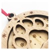 Dog Cat Pet Name Christmas Celebration Bauble Tree Decoration 2