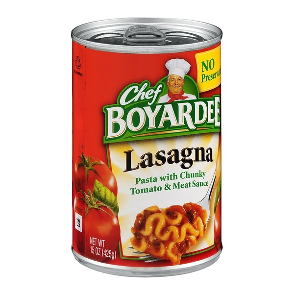 Chef Boyardee, Lasagna, 15oz Can (Pack of 6)