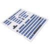 PBT Keycaps 128 Keys Japanese Keycaps Cherry Height DIY Practical