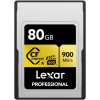 Lexar 80GB Professional Cfexpress Type a Gold Series Memory Card