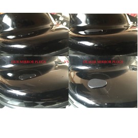 2015 and Newer fairing mirror hole plugs Compatible With Harley Davidson Street Glide FLHX ape hanger upgrade WILL NOT FIT 2013 and older