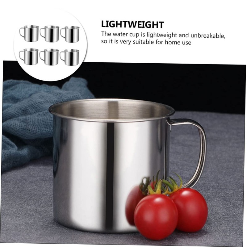 Ciieeo Stainless Steel Water Mugs for Boys and Girls Camping
