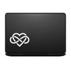 Bargain Max Decals Celtic Infinity Heart Sticker Decal Notebook Car