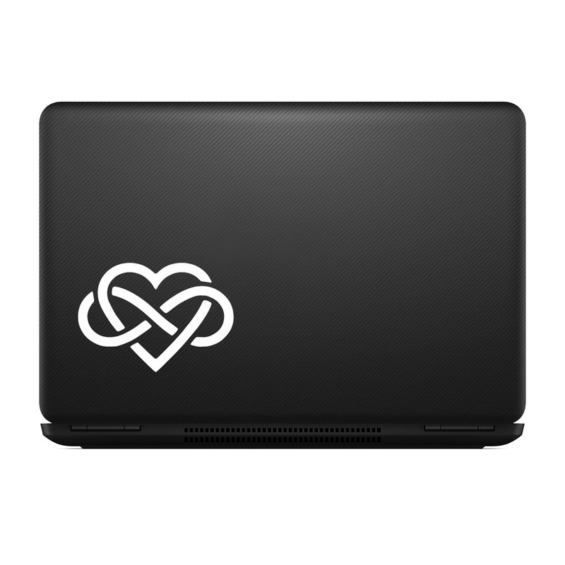 Bargain Max Decals Celtic Infinity Heart Sticker Decal Notebook Car