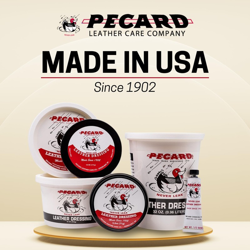 Pecard Leather Dressing 6 oz – Waterproofer and All-Purpose Leather