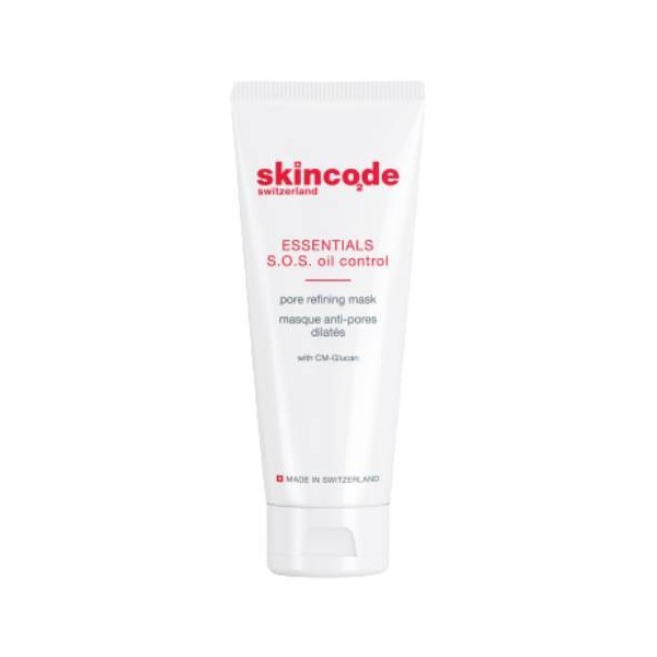 Skincode Essentials S.O.S. Oil Pore Refining Mask, 75ml