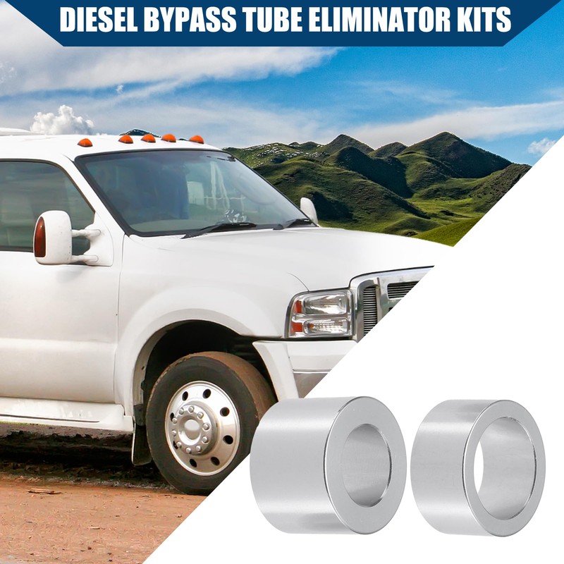 X AUTOHAUX Diesel Bypass Tube Kits for Ford 4R100 Transmission/Transmission