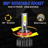 SHENKENUO LED Headflight For Can-Am Defender HD5 HD8 HD10 Combo