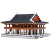 caincosmetic Young Modeler Gyeonghoeru Pavilion 3D Wooden Model Building Kits