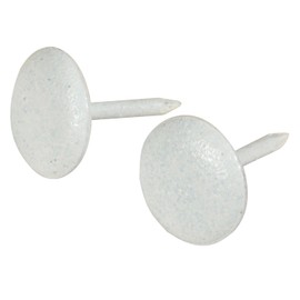 Hillman Furniture Nails White Round Head Large 25 Pack 532689