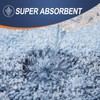 OLANLY 30-inch Round Bathroom Rugs, Extra Soft and Absorbent Microfiber