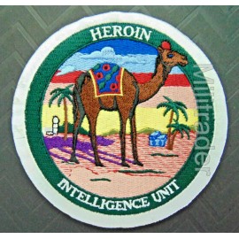 Unbranded Drug Enforcement Administration DEA Heroin Intelligence Unit Patch