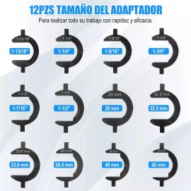 Llave Bieletero Para Bieleta Dirección Tarea Pesada 14 Pzs