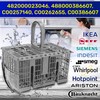 Dishwasher Cutlery Basket with Original Code C00257140 C00262655 C00386607 482000023046