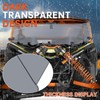 ECOTRIC Rear Windshield Compatible with 2017+ Can Am Maverick X3