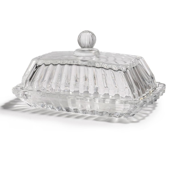 butter with lid countertop classic container for counter top french