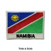 Namibia Embroidered Flag with Name Patch Iron On/Sew On Badge