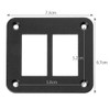 2 Way Rocker Toggle Switch Panel Housing Holder, Switch Panel