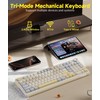 SOLAKAKA KI99 Pro 96% Wireless Gaming Keyboard, RGB Creamy Keyboardw